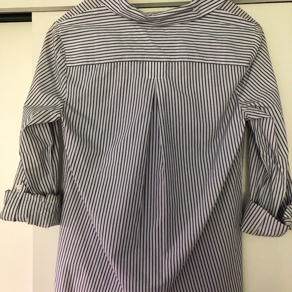 Tommy Hilfiger striped cotton Oxford style pullover size M - Picture 2 of 8